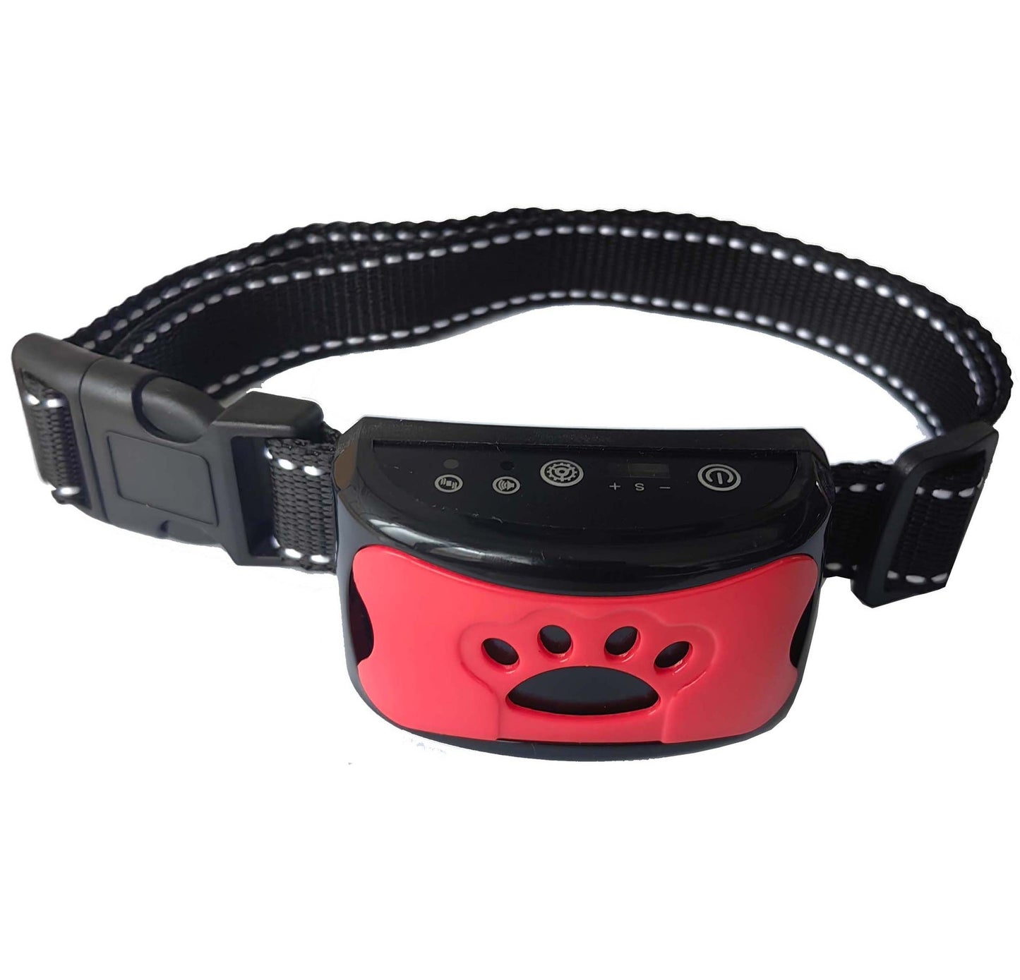 No-Shock Anti-Bark Dog Training Collar – Sound & Vibration Modes, Humane Bark Control for Dogs – Adjustable & Safe